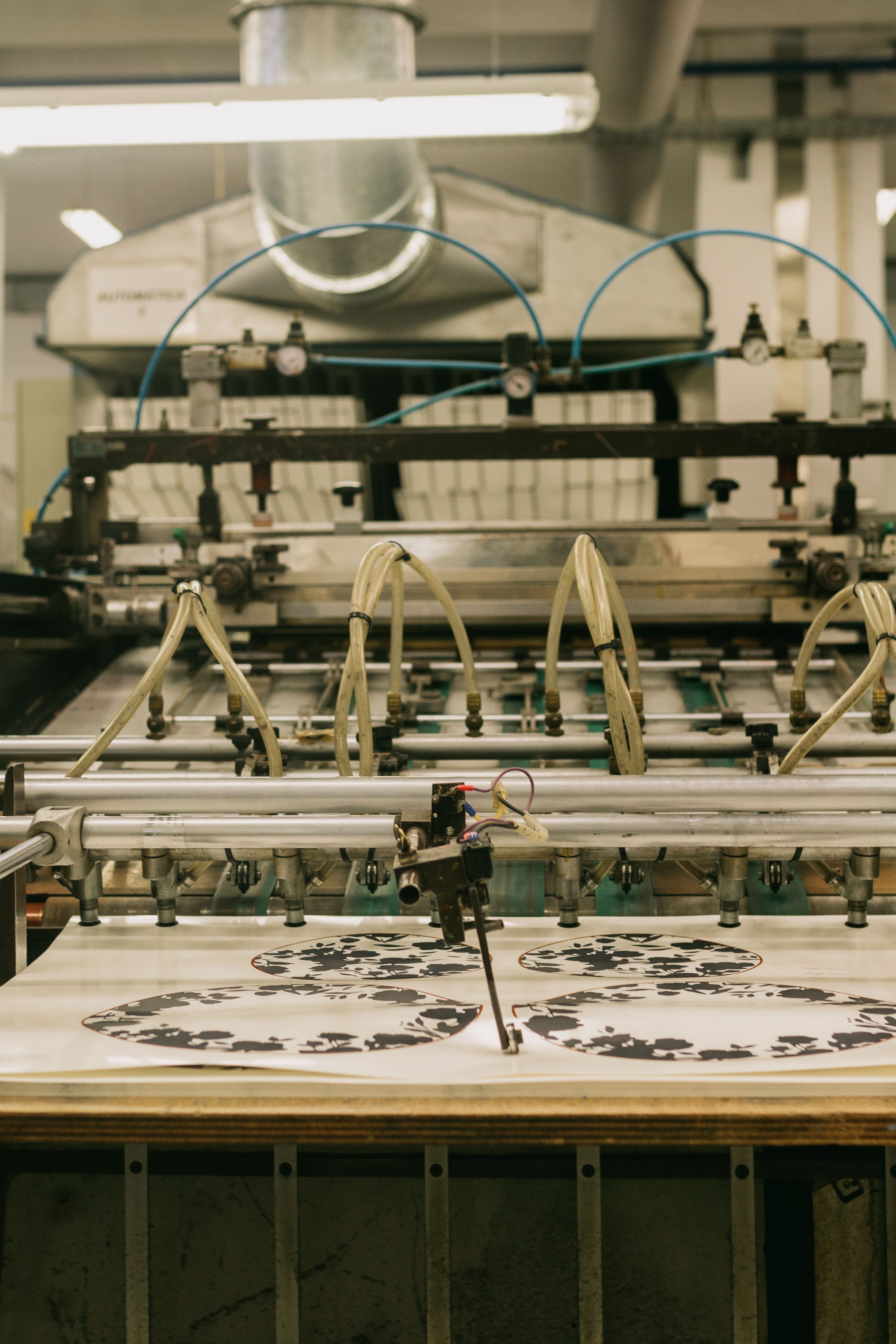 Máquina de produção gráfica